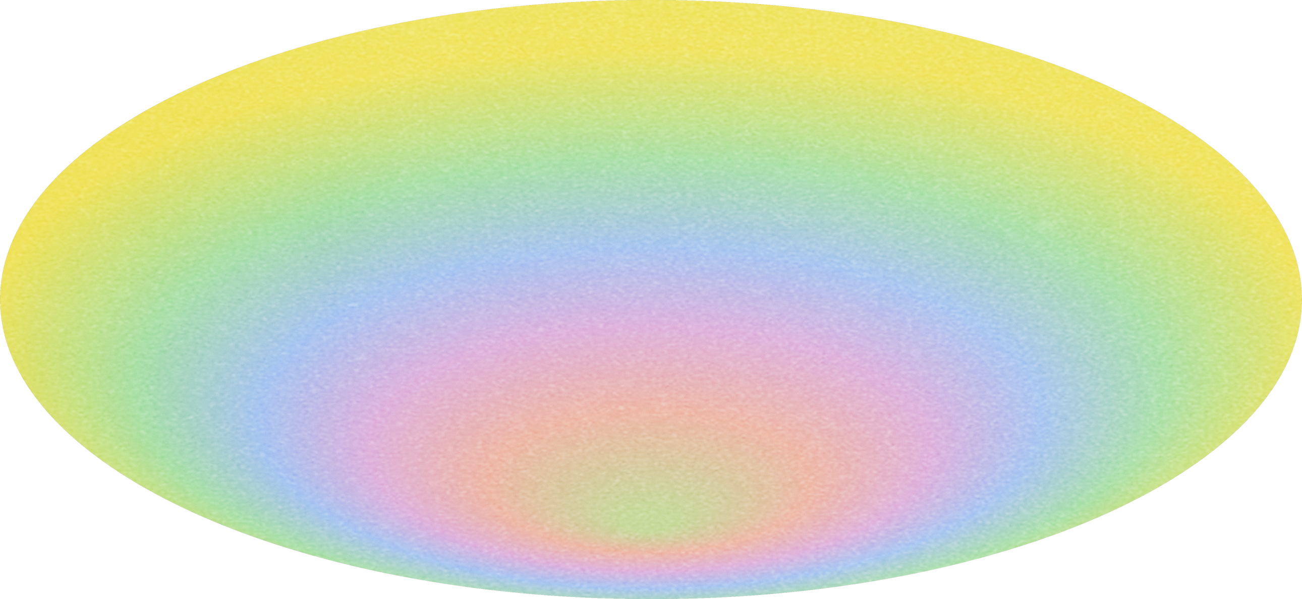 Grainy Riso Rainbow Diagonal Oblong
